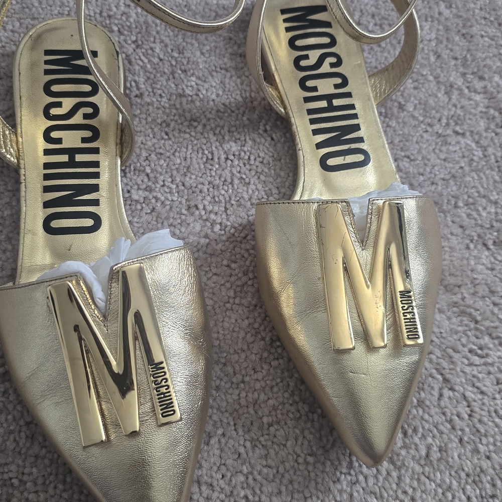 Moschino Gold Women's Shoes